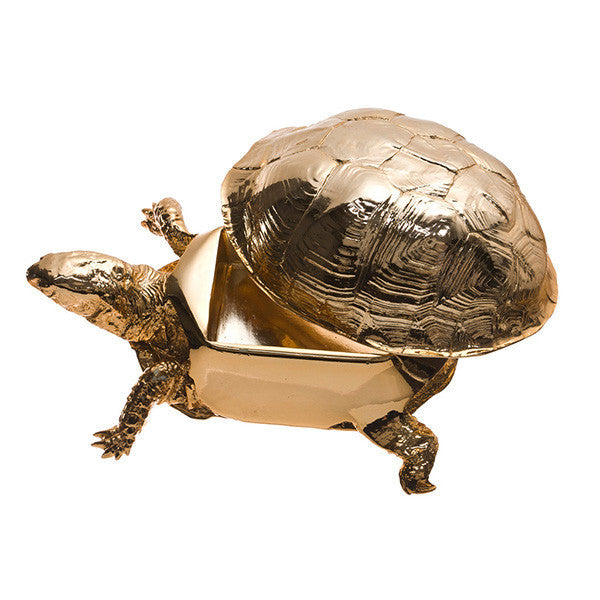 AREAWARE Turtle Box - Gold