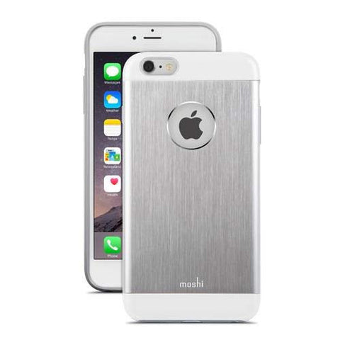 MOSHI iGlaze Armour for iPhone 6 Plus - Jet Silver