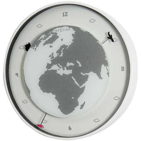 Nextime Around the World Wall Clock