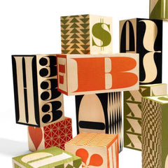 Big & Tall House Industries Typographic Blocks