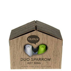 Key Ring Sparrow Duo