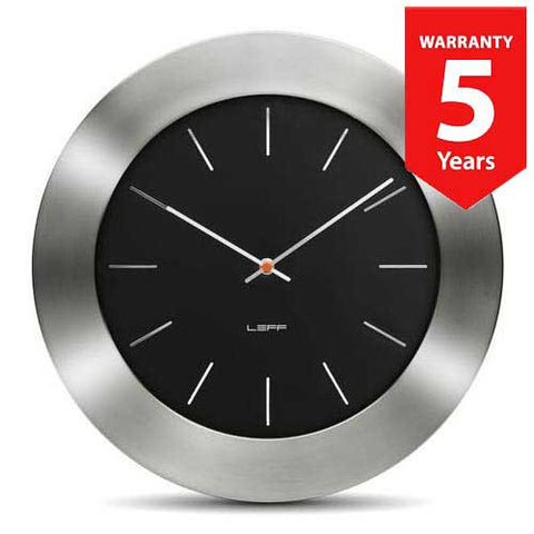 Leff Bold 55 Wall Clock - Black