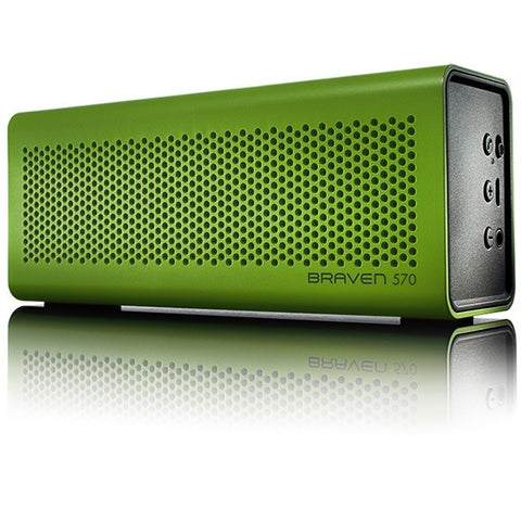 Braven 570 Bluetooth Speakers - GREEN