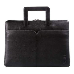 Toffee Leather Brief for 15inch MacBook Pro - Black