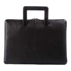 Toffee Leather Brief for 15inch MacBook Pro - Black