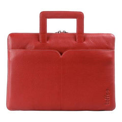 Toffee Leather Brief for 13inch MacBook Pro - Red