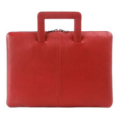 Toffee Leather Brief for 11inch MacBook Air/Pro - Red