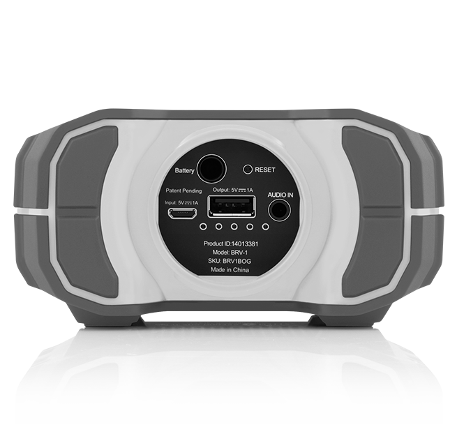 Braven Portable Bluetooth Speaker with Water Resistant, Black, BRV