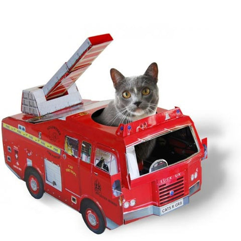 Cat Playhouse - Fire Engine