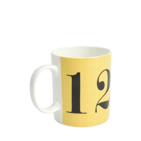 Eames Bone China Mugs - Numbers