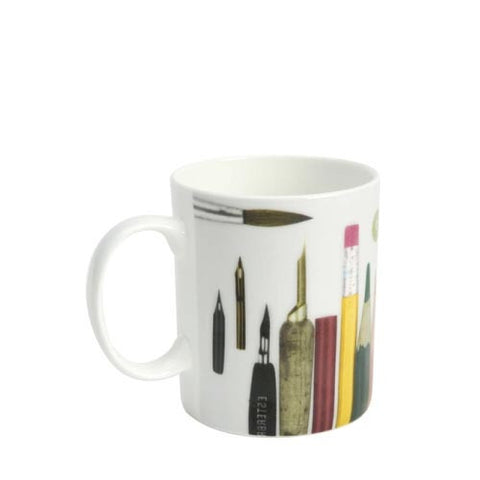 Eames Bone China Mugs - Pens and pencils