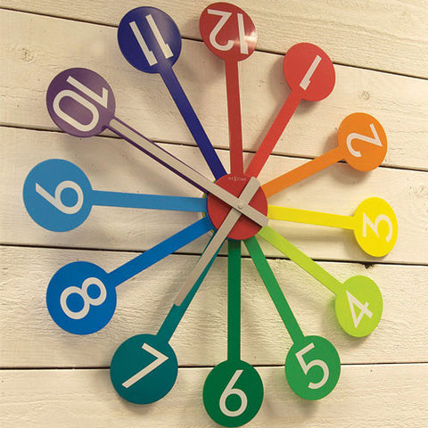 Nextime Colour Guide Wall Clock