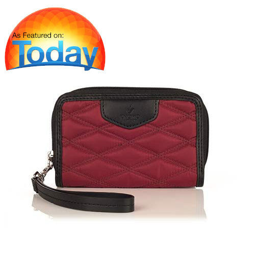 Knomo Colville Smartphone Wristlet Clutch Bag - Cherry