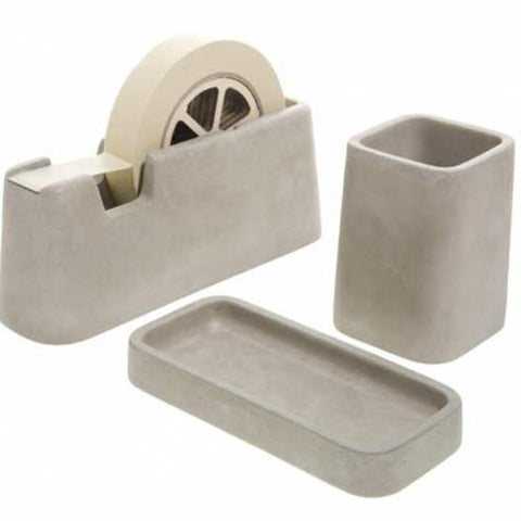 AREAWARE Concrete Desk Set