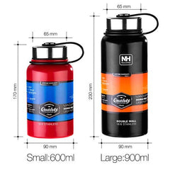 Vacuum Insulated 18/8 Stainless Steel Drink Bottle - 600ml