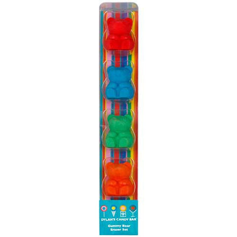 Gummy Bear Eraser Set