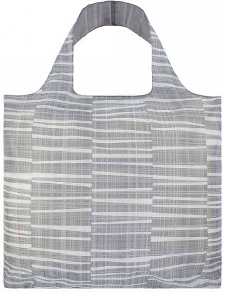 LOQI mm Reusable Shopping Bag - Silver