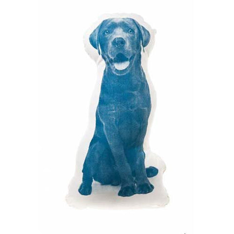 AREAWARE Fauna Cushion Mini Labrador Retriever Navy