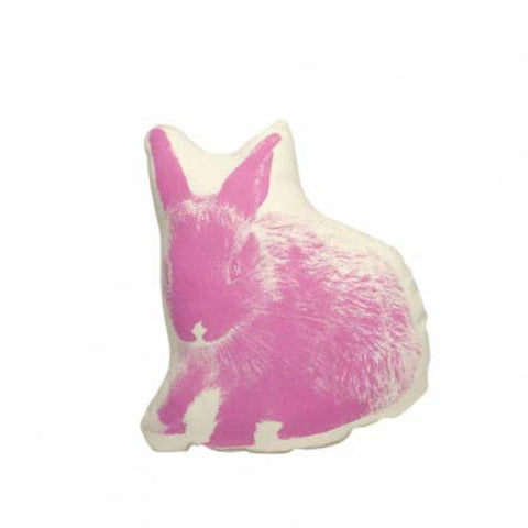 AREAWARE Fauna Cushion Pico Bunny Pink