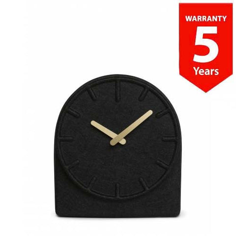 LEFF Felt 2 Clock - Black