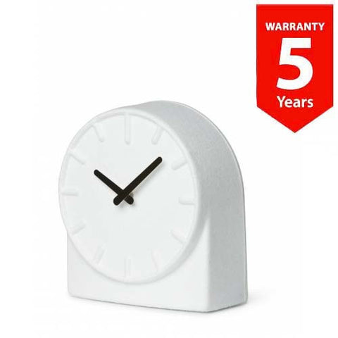 LEFF Felt 2 Clock - White