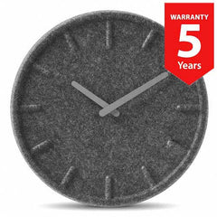 Leff Felt 35 Wall Clock - Grey