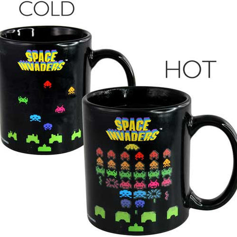 Space Invader Heat Changing Mug