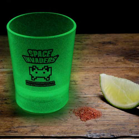 Space Invader Glow in the Dark Shot Glass