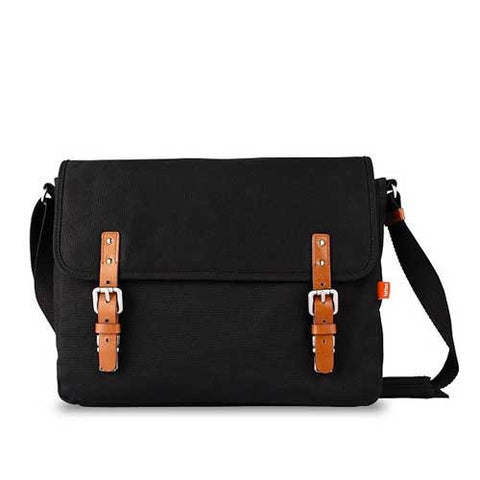 Toffee Fitzroy Satchel Bag for 13inch MacBook Air/Pro - Black