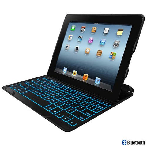 Zagg ProFolio + Backlit Ultrathin Keyboard and Case for iPad 2/3/4