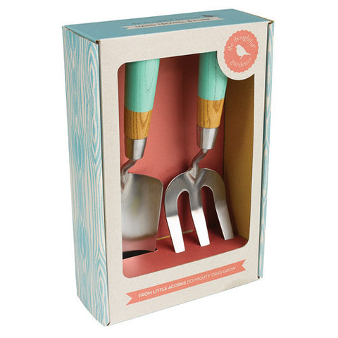 Hand trowel & fork set