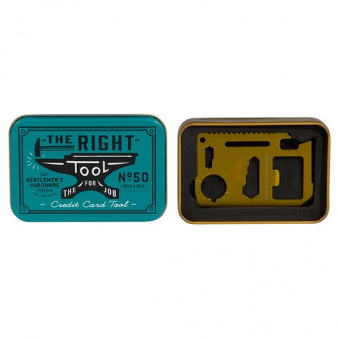 Gents Hardware - Credit Card Multi Tool