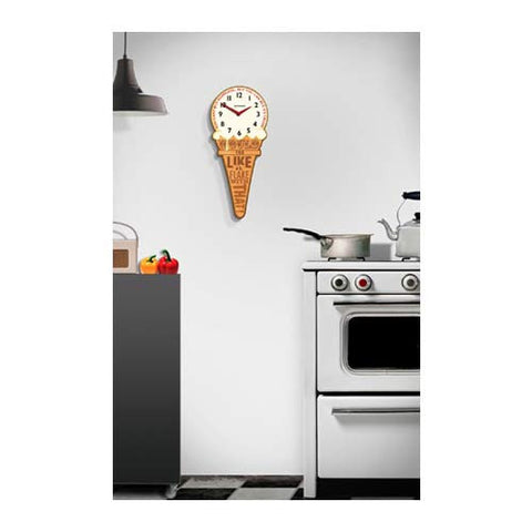 Newgate Ice Cream Cone Wall Clock