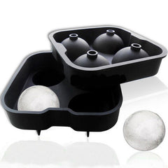 Premium Ice Ball Maker Mold (Makes 4 Ice Balls)