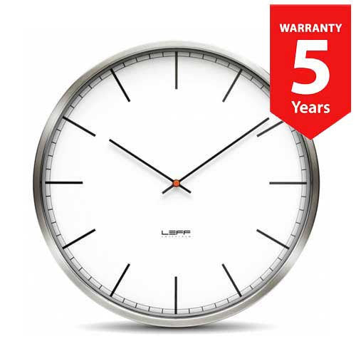 Leff One 45 Index Wall Clock