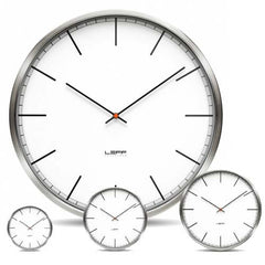 Leff One 45 Index Wall Clock