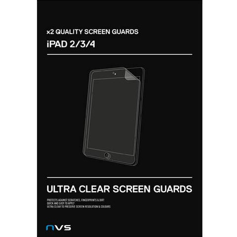NVS Screen Guard (2 Pack) for Apple iPad 2/3/4