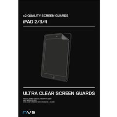 NVS Screen Guard (2 Pack) for Apple iPad 2/3/4