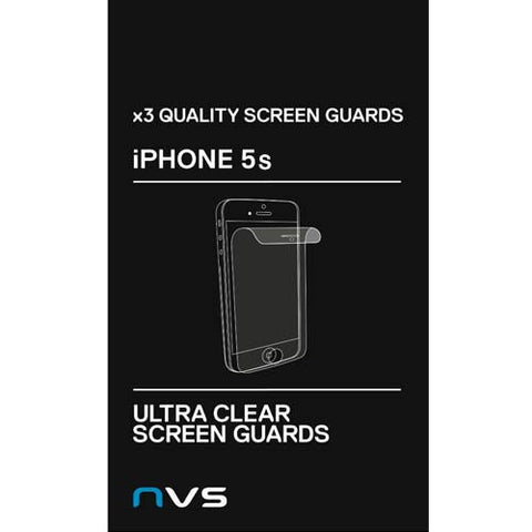 NVS screen Guard (3 Pack) for iPhone 5S