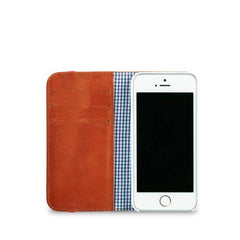 Toffee Flip Wallet For - iPhone 6 Plus - Tan