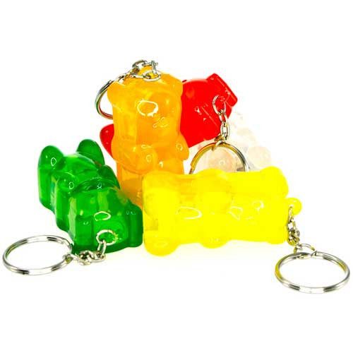 Gummybear Keychain (set of 6)