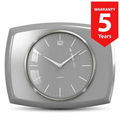 Leff Fift 25 Ceramic Wall Kitchen Clock - Grey