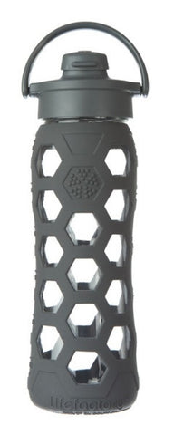 LIFEFACTORY Glass Bottle 22oz Flip Top