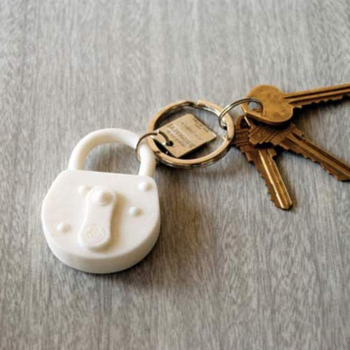 AREAWARE Lock Keychain