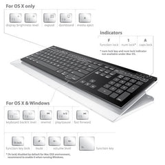 Luna - low profile keyboard with illuminated keys