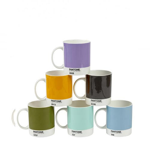 Set 6 pantone bone china mug - 2013 Mixed Pack