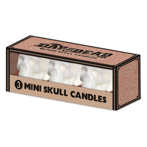 Skull Candle Set of 3