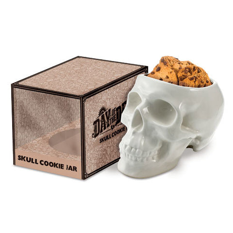 Skull Cookie Jar