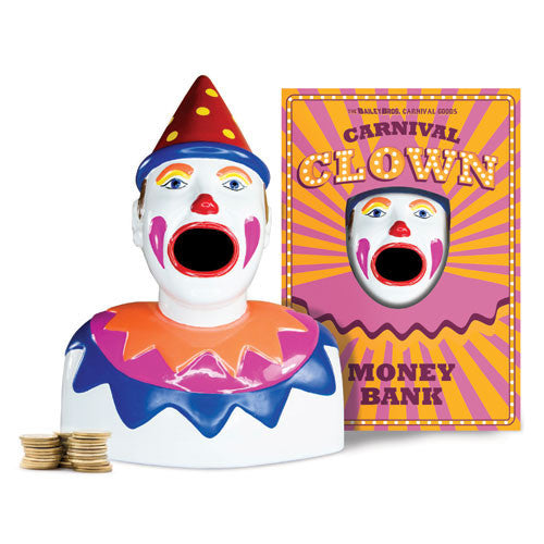 clown fish money box Carnival Clown Money Box – Beezer