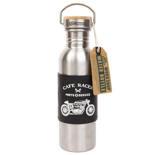 Cafe Racer Workshop Water Bottle